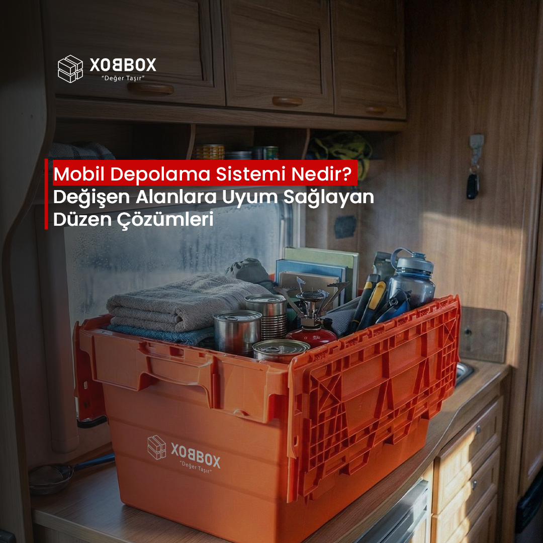 Mobil Depolama Sistemi Nedir? Sabit Depolamadan Taşınabilir Düzene Geçiş