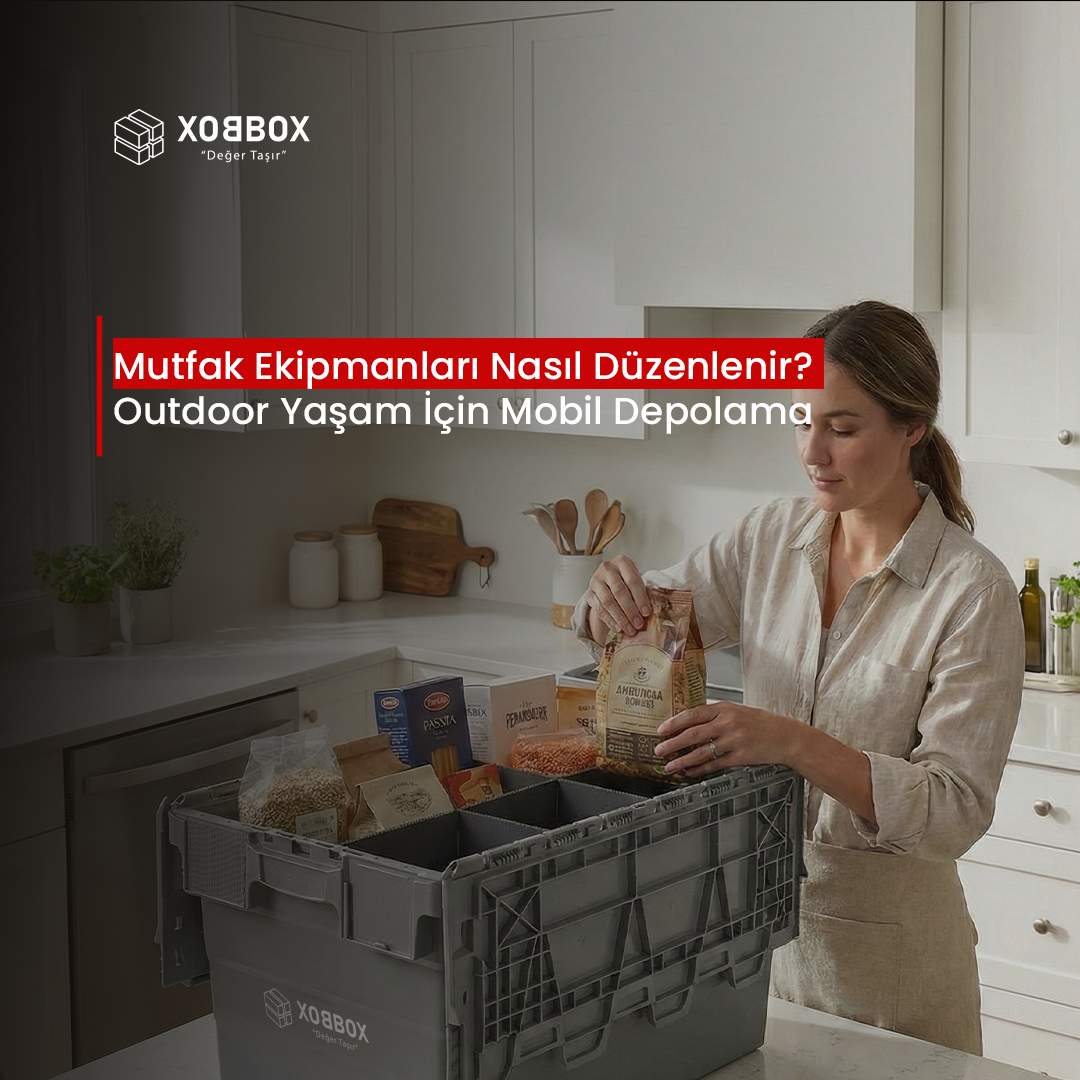Kamp Mutfak Ekipmanları Nasıl Düzenlenir? Outdoor Yaşam İçin Mobil Depolama