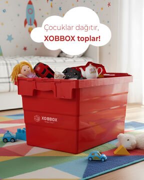 XOBBOX X70R / Imperium Kutu / Taşınma Kutusu / Kırmızı 70 LT
