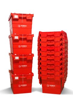 XOBBOX X70R / Imperium Kutu / Taşınma Kutusu / Kırmızı 70 LT