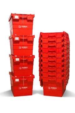 XOBBOX X70R / Imperium Kutu / Taşınma Kutusu / Kırmızı 70 LT