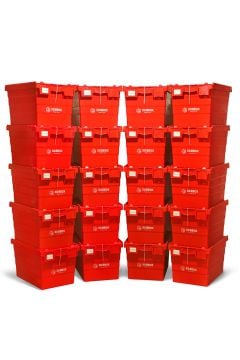 XOBBOX X70R / Imperium Kutu / Taşınma Kutusu / Kırmızı 70 LT