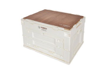 XOBBOX XF50W / Katlanır Saklama Kutusu / Folding Storage Box 50 LT / Kampta Karavanda Araç Bagajında Marinada Deniz Araçlarında Piknikte Plajda Avcılıkta Balıkta Off-Road Maceralarında