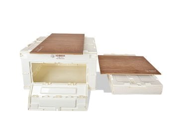 XOBBOX XF50W / Katlanır Saklama Kutusu / Folding Storage Box 50 LT / Kampta Karavanda Araç Bagajında Marinada Deniz Araçlarında Piknikte Plajda Avcılıkta Balıkta Off-Road Maceralarında