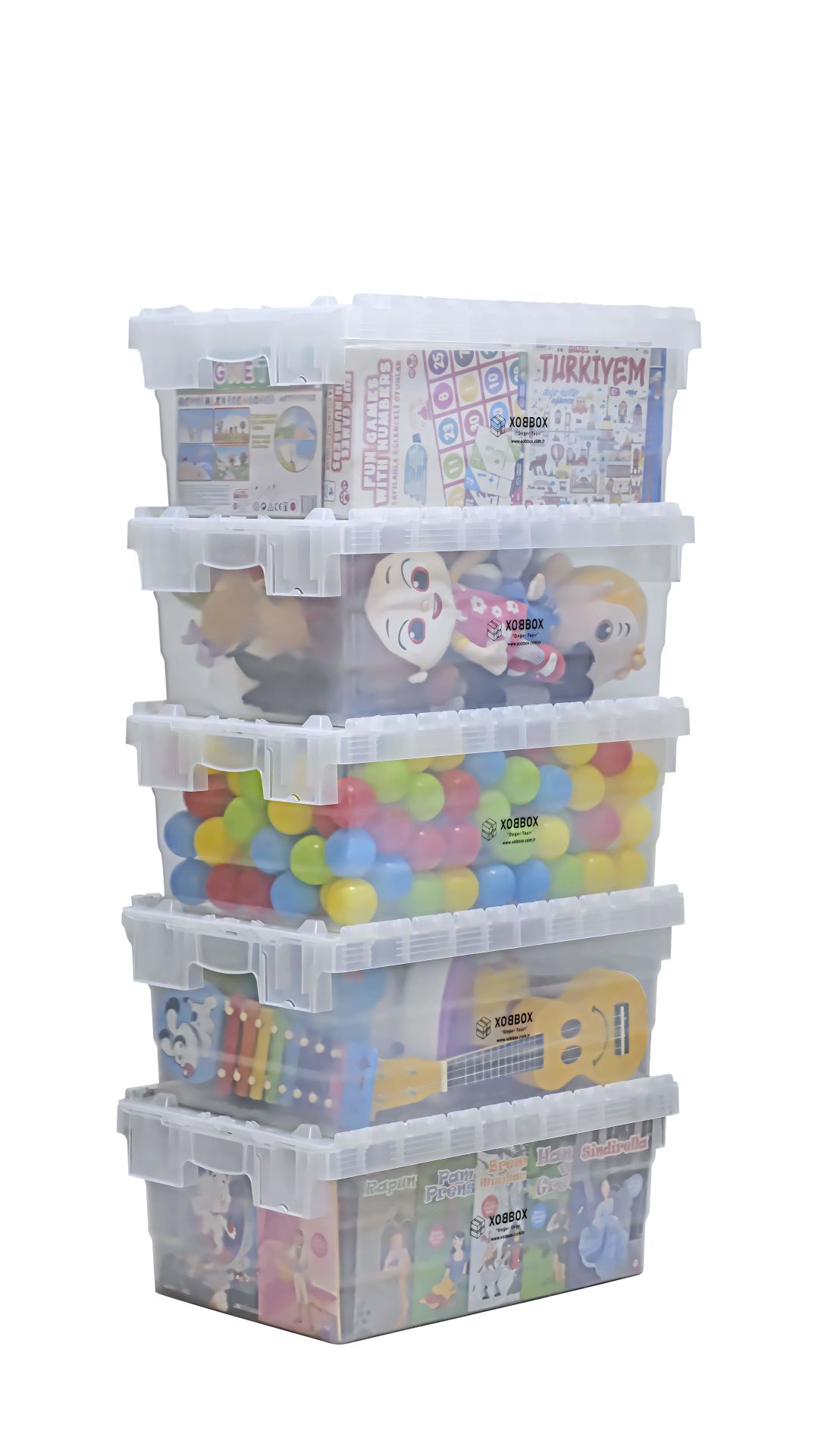 XOBBOX X50T / Imperium Kutu / Şeffaf 50 LT