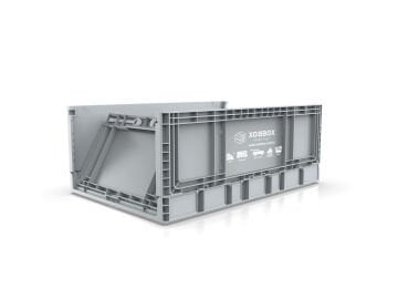 XOBBOX XF50G / Katlanır Saklama Kutusu / Folding Storage Box / Gri 50 LT