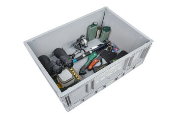 XOBBOX XF50G / Katlanır Saklama Kutusu / Folding Storage Box / Gri