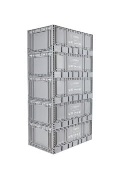 XOBBOX XF50G / Katlanır Saklama Kutusu / Folding Storage Box / Gri 50 LT
