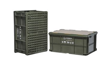 XOBBOX XW55AG / Imperium Outdoor Kutu / Haki 55 LT / Kampta Karavanda Araç Bagajında Marinada Piknikte Plajda Avcılıkta Balıkta Off-Road Maceralarında