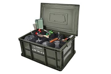 XOBBOX XW55AG / Imperium Outdoor Kutu / Haki 55 LT / Kampta Karavanda Araç Bagajında Marinada Piknikte Plajda Avcılıkta Balıkta Off-Road Maceralarında