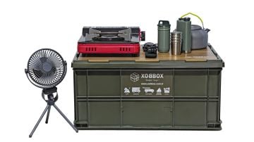 XOBBOX XW55AG / Imperium Outdoor Kutu / Kamp Masası / Kamp Kutusu / Haki 55 LT
