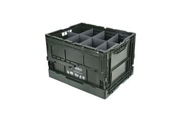XOBBOX XF90RY / Folding Storage Box / Katlanır Saklama Kutusu / Fan Colors / Taraftar Renkler / Sarı Kırmızı / 90 LT