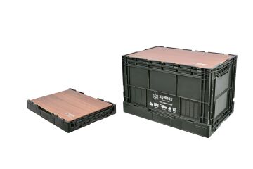 XOBBOX XF90AG / Folding Storage Box / Katlanır Saklama Kutusu / Haki 90 LT