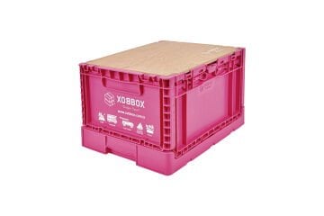 XOBBOX XF25F / Folding Storage Box / Katlanır Saklama Kutusu / Fuşya 25 LT